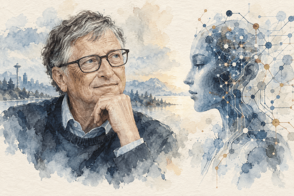 Bill Gates advierte sobre la IA qué significa su referencia a mil millones de muertes