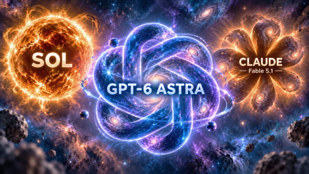 GPT-6 Astra vs GPT Sol vs Claude